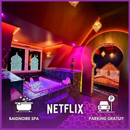 Palais Des 1001 Nuits Avec Jacuzzi Privatif