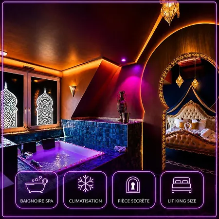 Appartement Palais Des 1001 Nuits Avec Jacuzzi Privatif